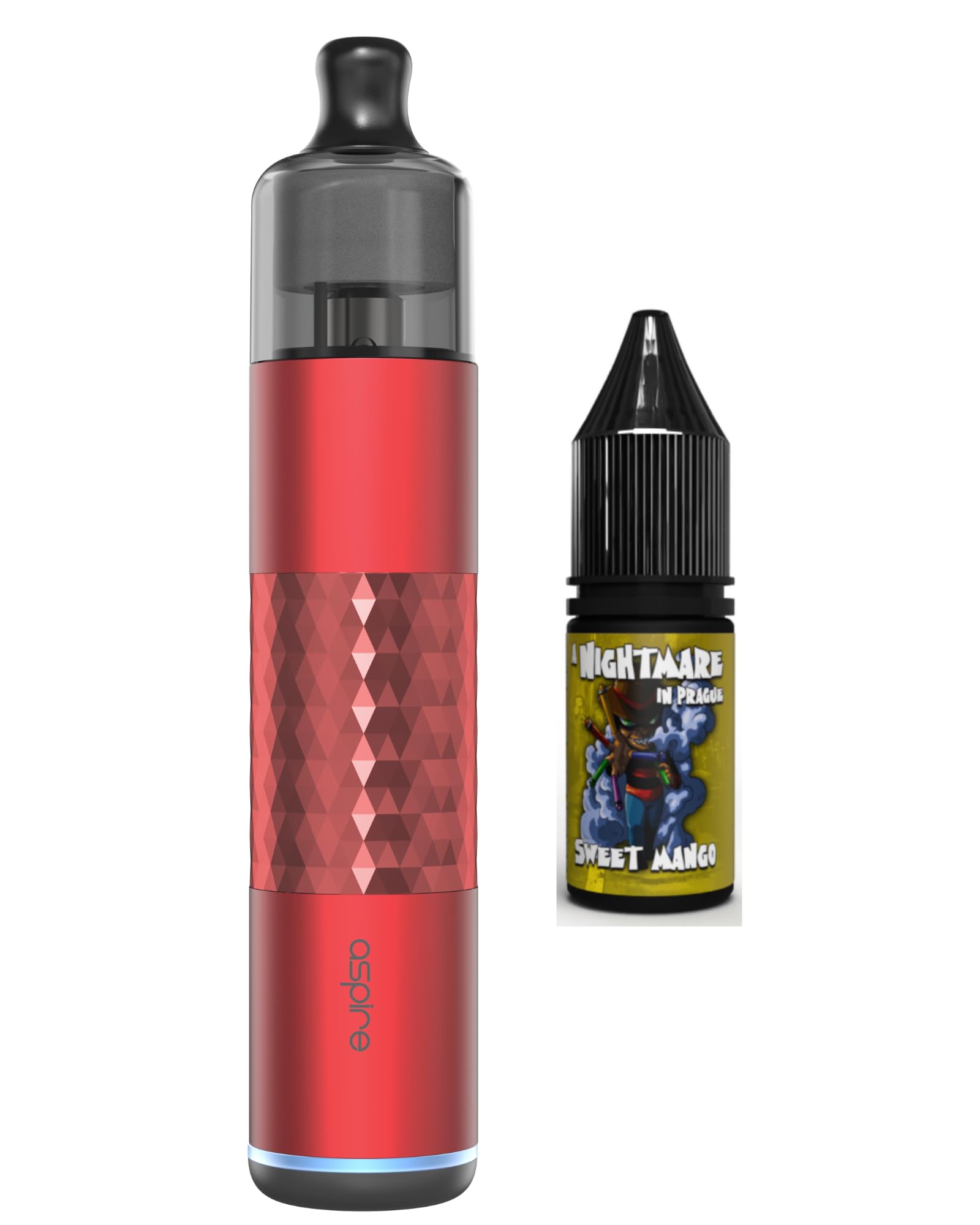 Flexus Stik Kit RED Compatible With Aspire Flexus AF Coils + Stick Coils Vape Pod Device Nicotine Free