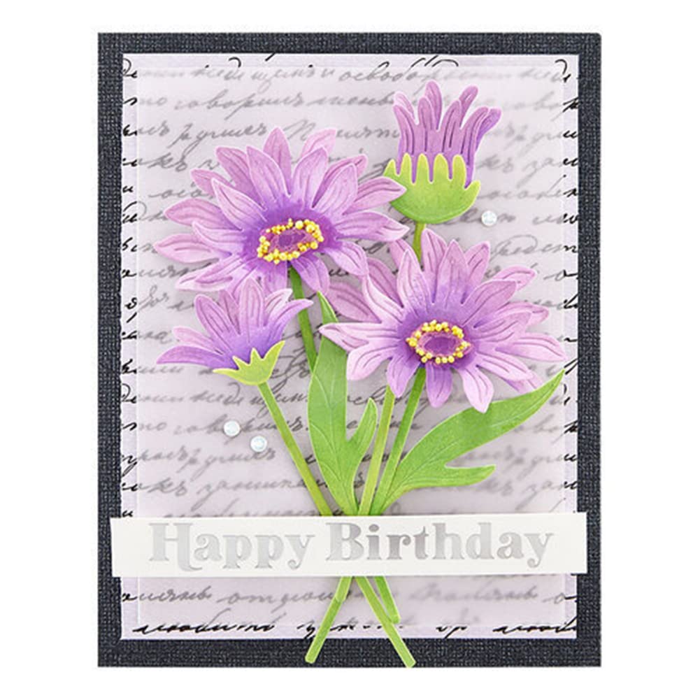 4 fustelle a spirale con fiori 3D per realizzare biglietti fai da te, scrapbooking, metallo, per lavori di carta,artigianato, goffratura,stencil per goffratura,fustellatura,modello, stampi artistici