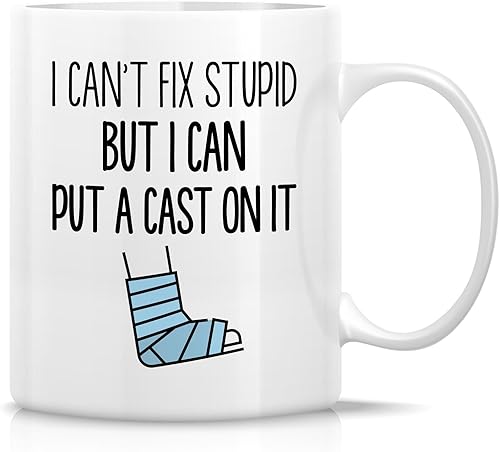 Vista 139 de Retreez Taza divertida – Trust Me I'm Almost a Doctor - Tazas de café de cerámica de 11 onzas – Divertido, sarcasmo, sarcástico, motivacional