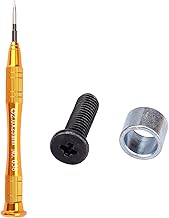 IKPEK 1Pcs PS5 SSD Screw and 1Pcs Ring Replacement and 1Pcs Screwdriver for Sony PS5 Playstation 5 Console Solid State Drive