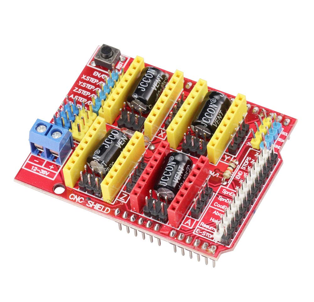 Amazon.co.jp: KKHMF 2個 V3 彫刻 シールド 3D プリンタ 拡張ボード