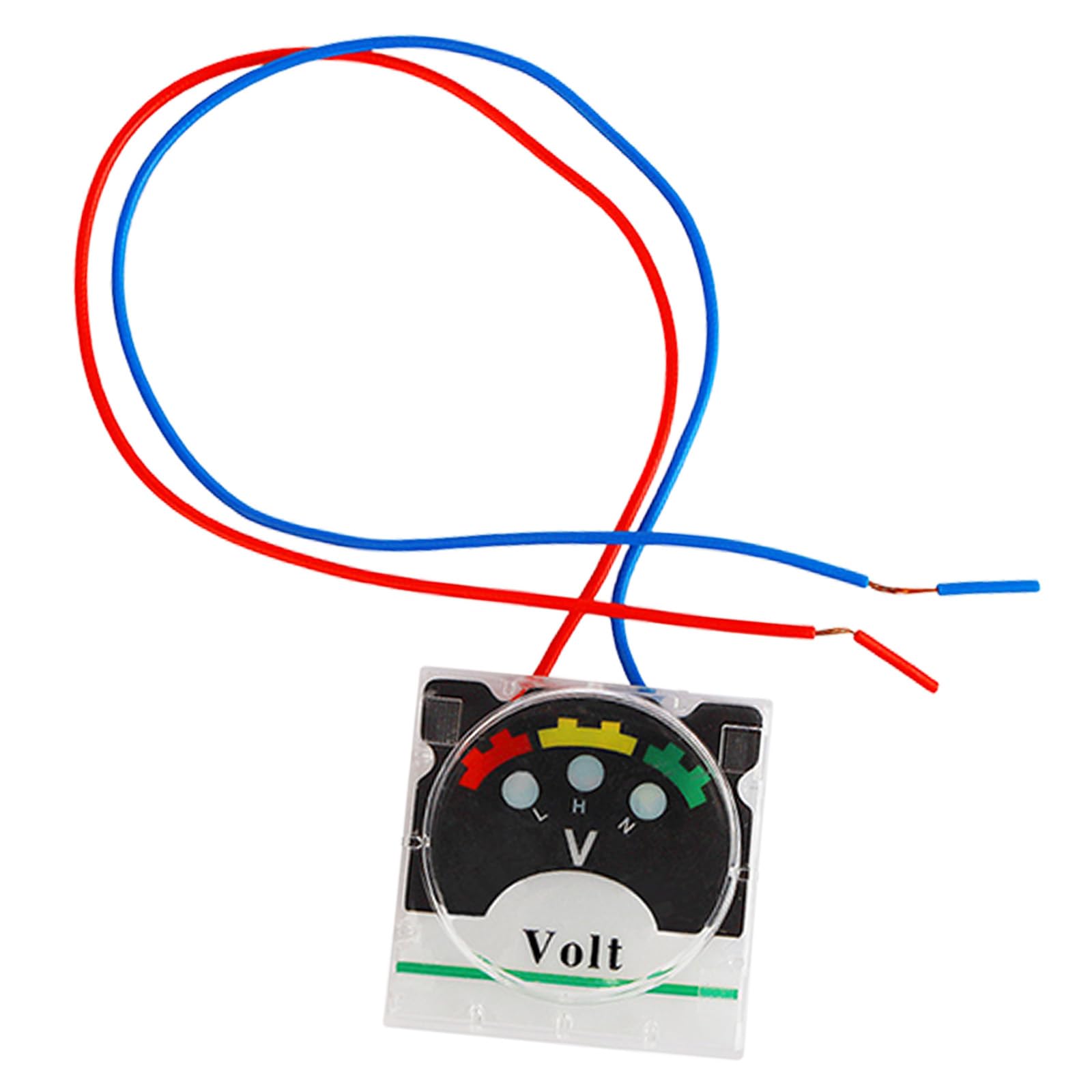 Kwoifioy Professional 40Mm Voltages Monitor Gauge For Sprayer Machines Robust Construction And Clear Readout Display Electric Sprayer Voltmeter