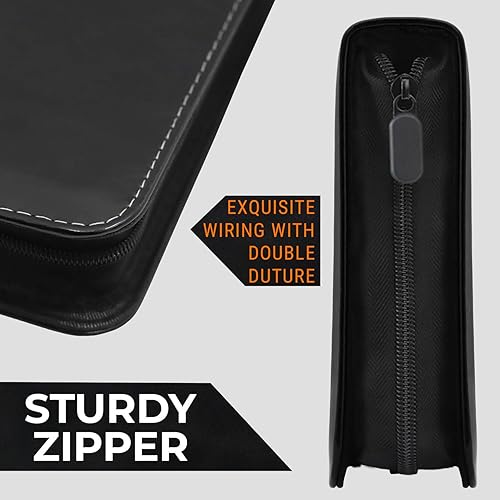 Miniatura 3 de Carpeta de tarjetas coleccionables con cremallera, carpeta de álbum de tarjetas coleccionables de 9 bolsillos, carpeta de bolsillo de carga lateral