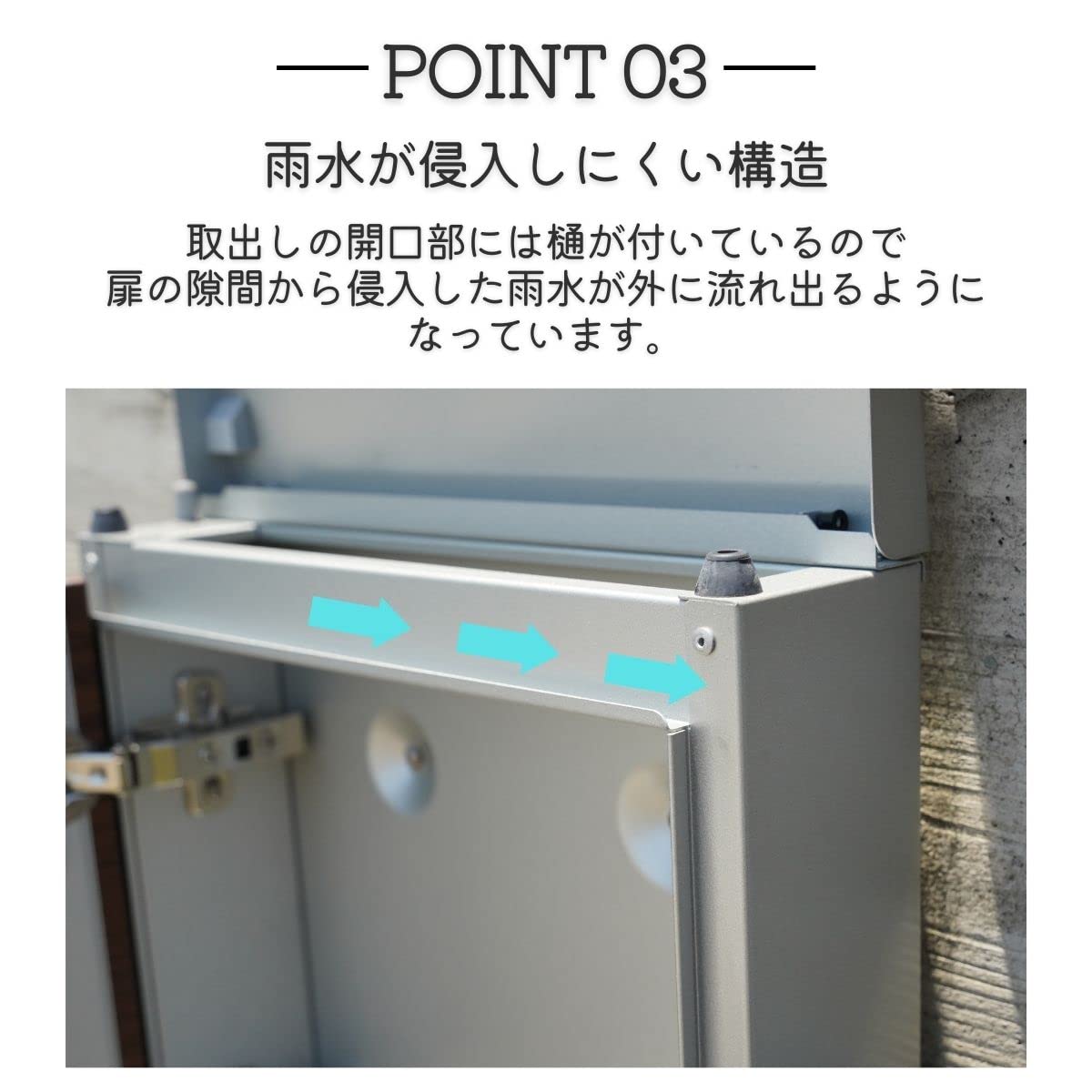 Amazon.co.jp: ユニソン(UNISON) 壁付けポスト クルムII 左開き