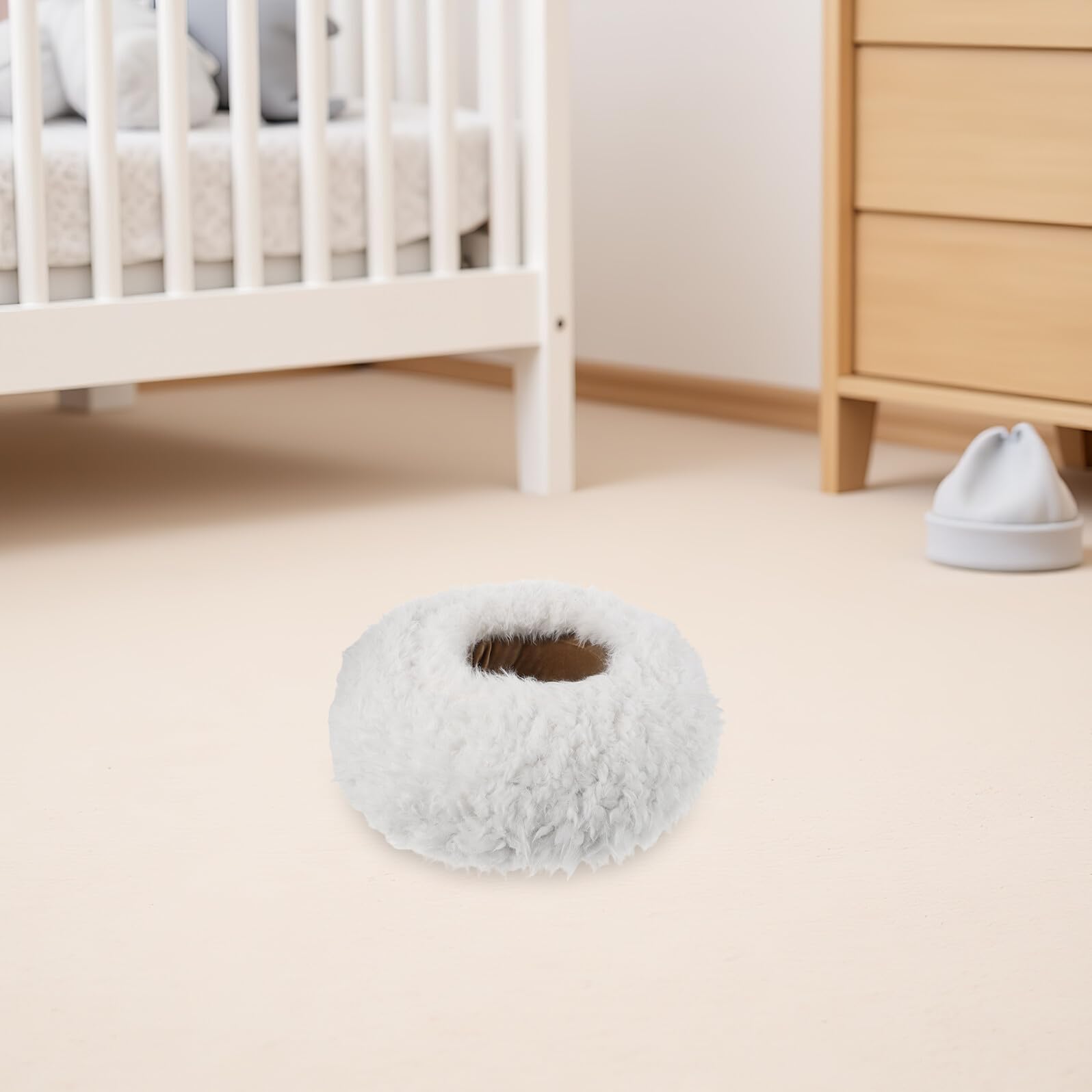 Operitacx Fotorequisite Donut Förmiges Kleiner Sofa aus Babysicherem Material Kompakt Ergonomisch für Neugeborenenfotos Fleckenabweisend Vielseitig für Fotoshootings