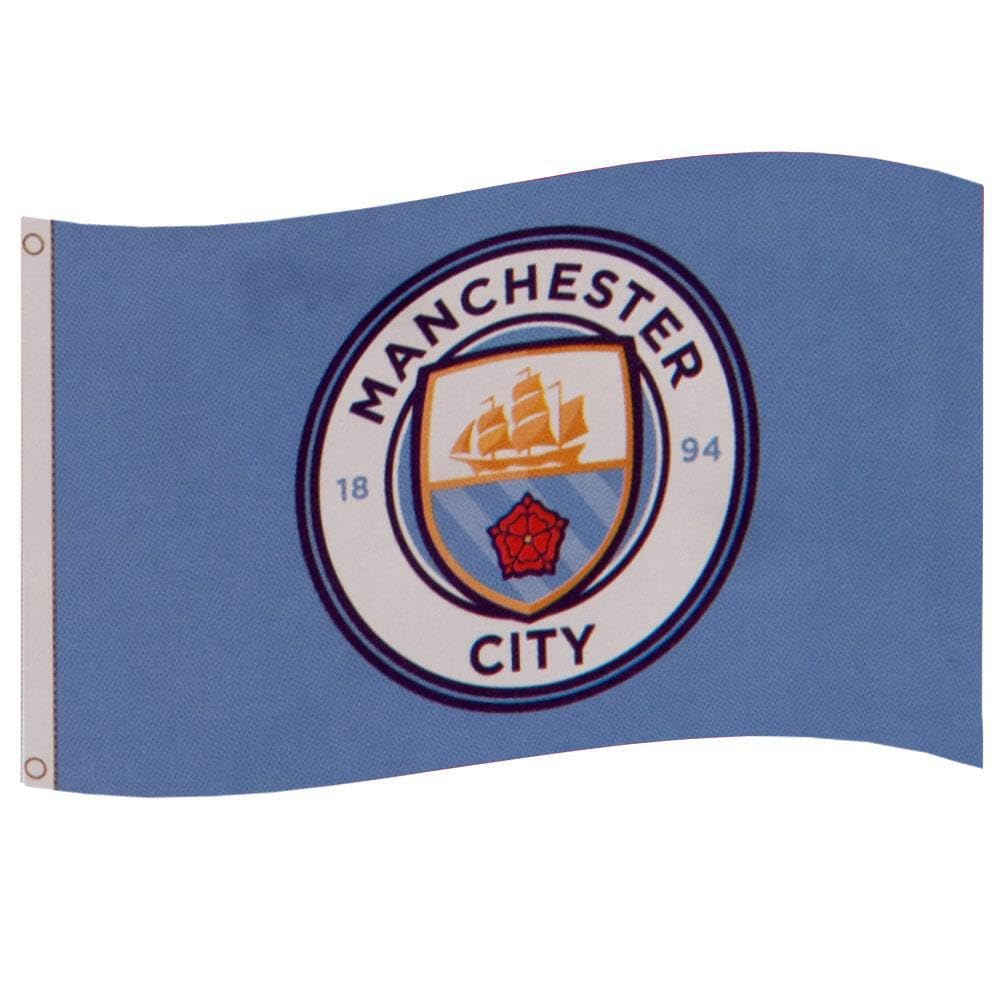 FOCO Manchester City FC Flag CC,5ft x 3ft