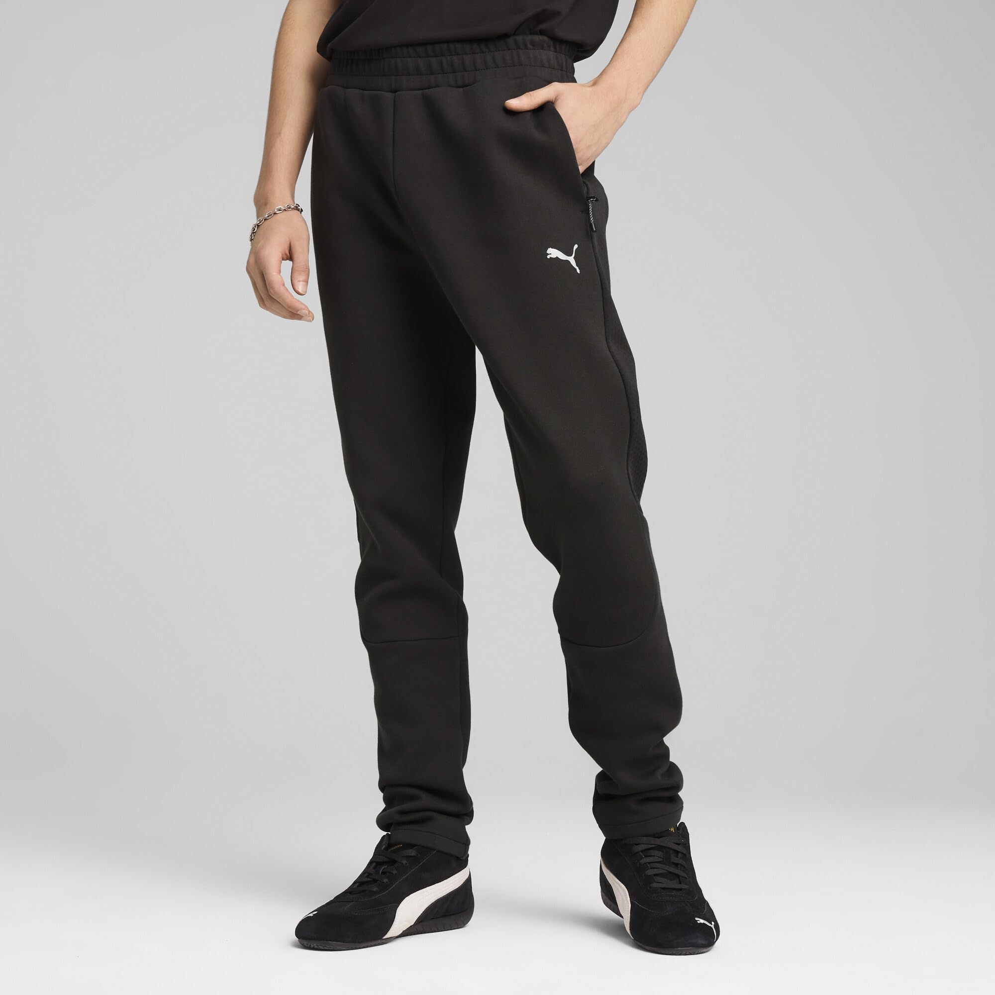 Puma Evostripe Pants Dk Op - Pantalones de Punto Hombre