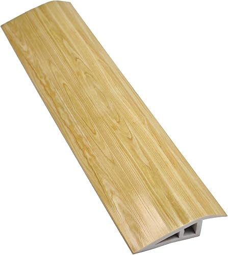 Vista 8 de Vinyl Interior Floor Transition Strip, Self Adhesive, Threshold Ramps, Overlap Edging Trim for LaminateFloor MatCarpet and Tile, Threshold Reducer