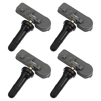 X AUTOHAUX 4pcs 56029398AA 56029398AB Tire Pressure Monitoring System Sensor 433MHz for Chrysler 300 2.7L V6 - Gas 3.5L V6 - Gas 5.7L V8 - Gas 6.1L V8 - Gas