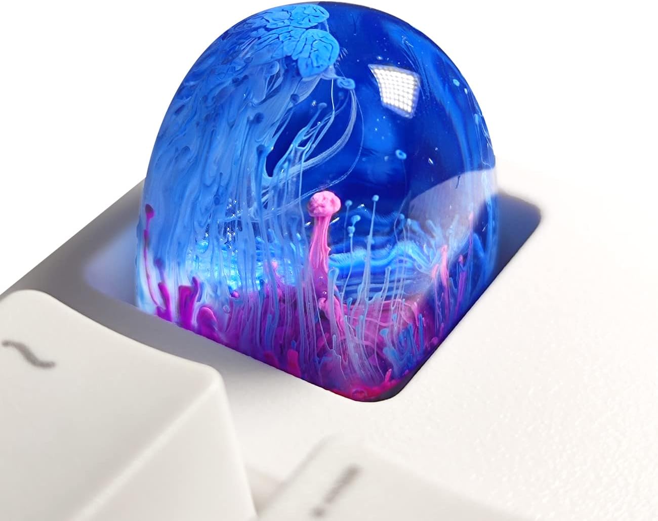 Kelendle Backlit Esc Keycap Resin Handmade Gaming