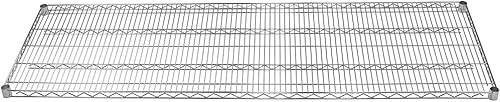 Miniatura 2 de Shelving Inc. Estantería de alambre cromado de 24" de profundidad x 72" con 1 estante