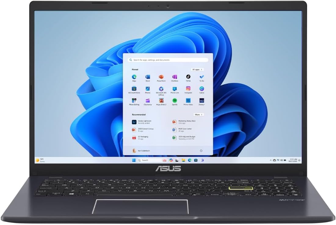 ASUS 15.6” Vivobook Go Slim Laptop