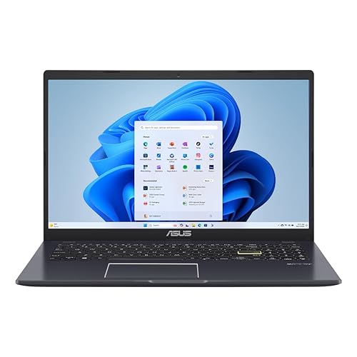 ASUS 15.6” Vivobook Go Slim Laptop, Intel Dual Core N4500, 4GB RAM, 128GB SSD, Windows 11, Star Black, L510KA-ES04
