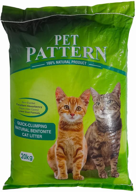 Pet Pattern Advanced Odor Control Cat Litter 20 KG – 99.99% Dust-Free for Cleaner Homes (B0DC3CFDWQ) Amazon Price History, Amazon Price Tracker