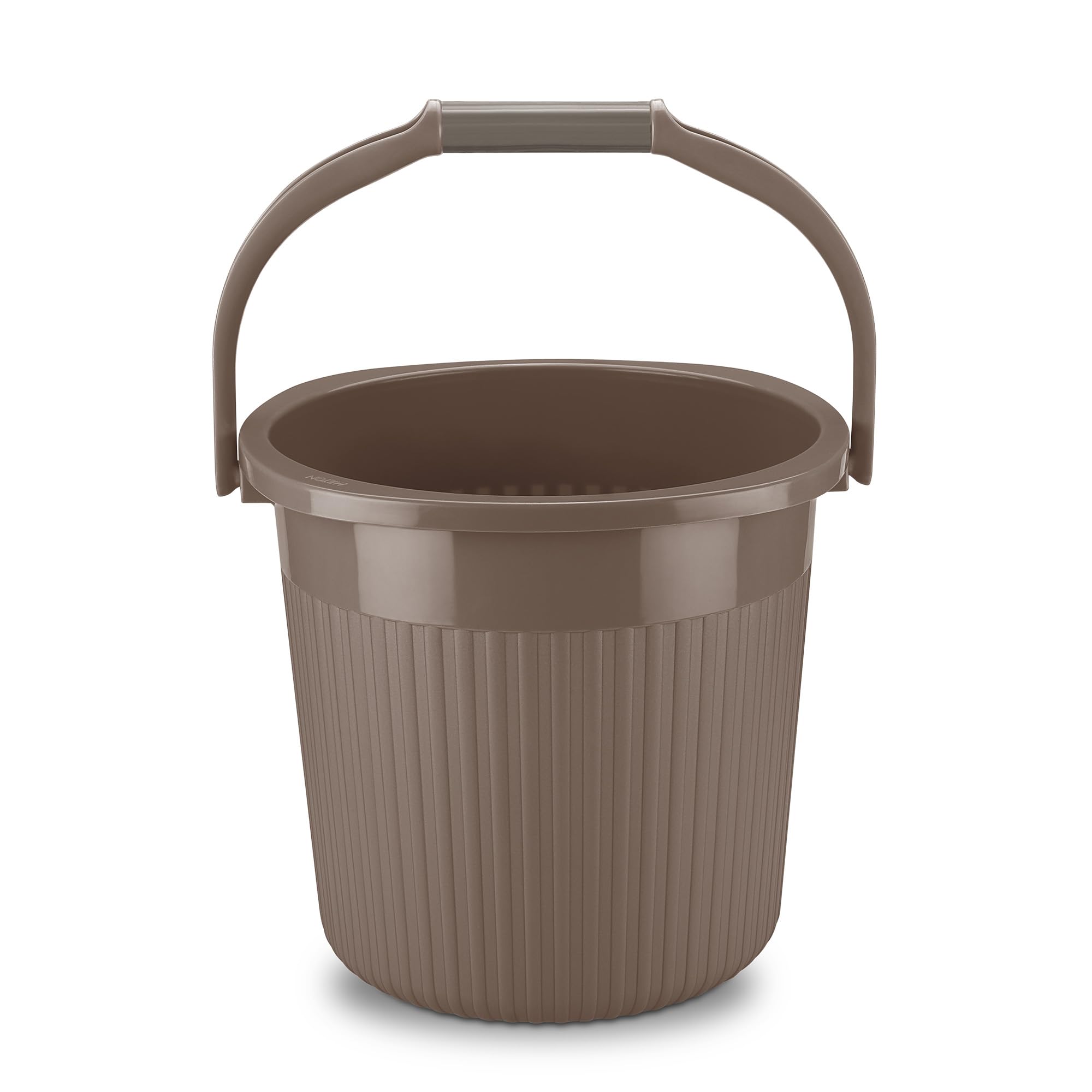 Milton Ritz 20 Plastic Bucket with Handle, 18 litres, Biskit | Home | Bathing | Storage | Bathroom | Multipurpose | Easy to Carry (B0D5YPDS6W) Amazon Price History, Amazon Price Tracker