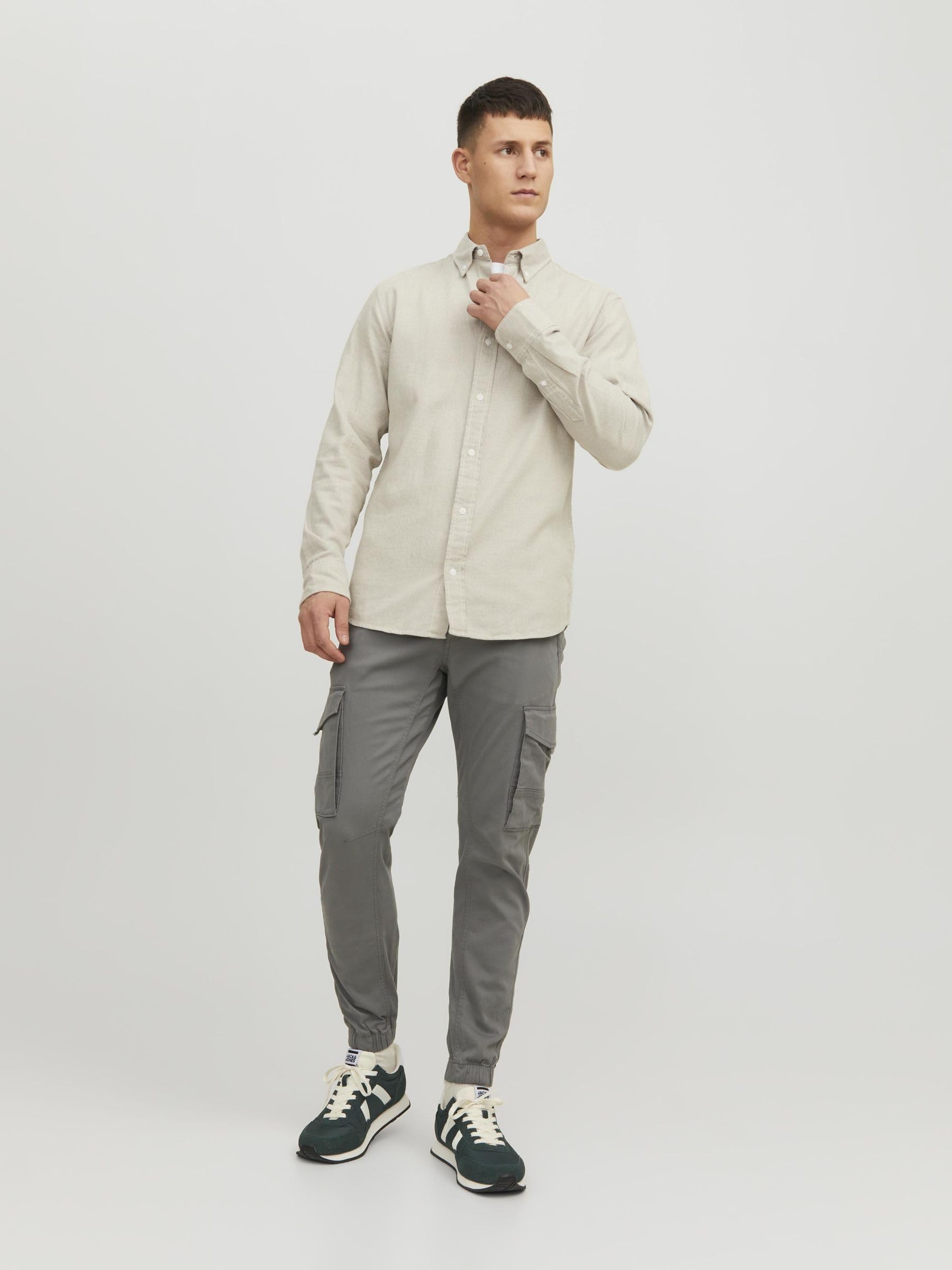 Jack & Jones - Jpstpaul Jjflake Cargo Noos, Pantaloni Cargo Uomo