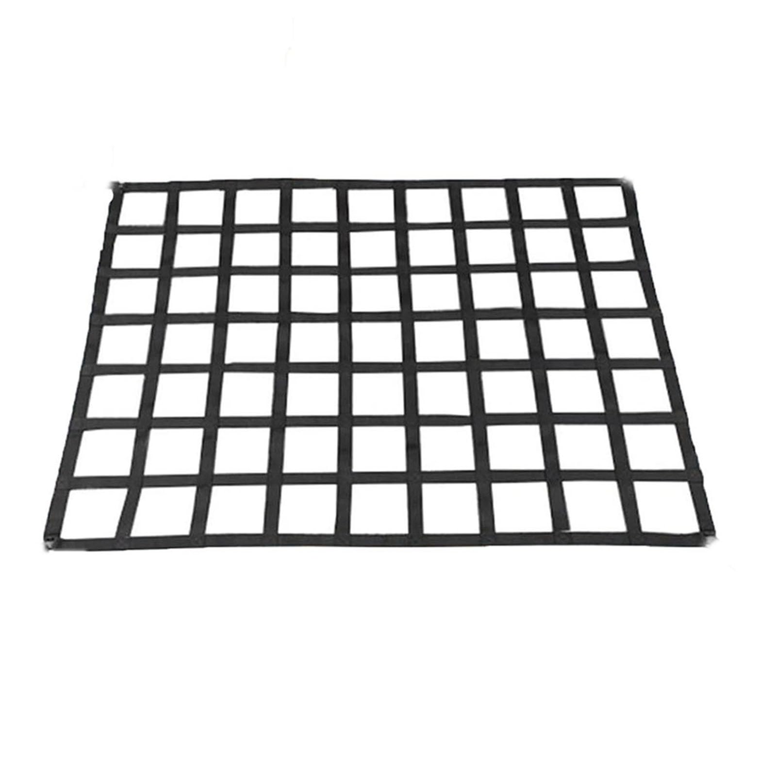 Flaches Hebenetz Aus Nylon, Ladungssicherungsnetz Gurtband, Sicherheits-Hebenetz Zum Aufhängen, Reißfester Ladungshebesack, Für Bauarbeiten, Takelage, Bewegliche(1.5 X 1.5M/Mesh 10cm/Load 300kg)