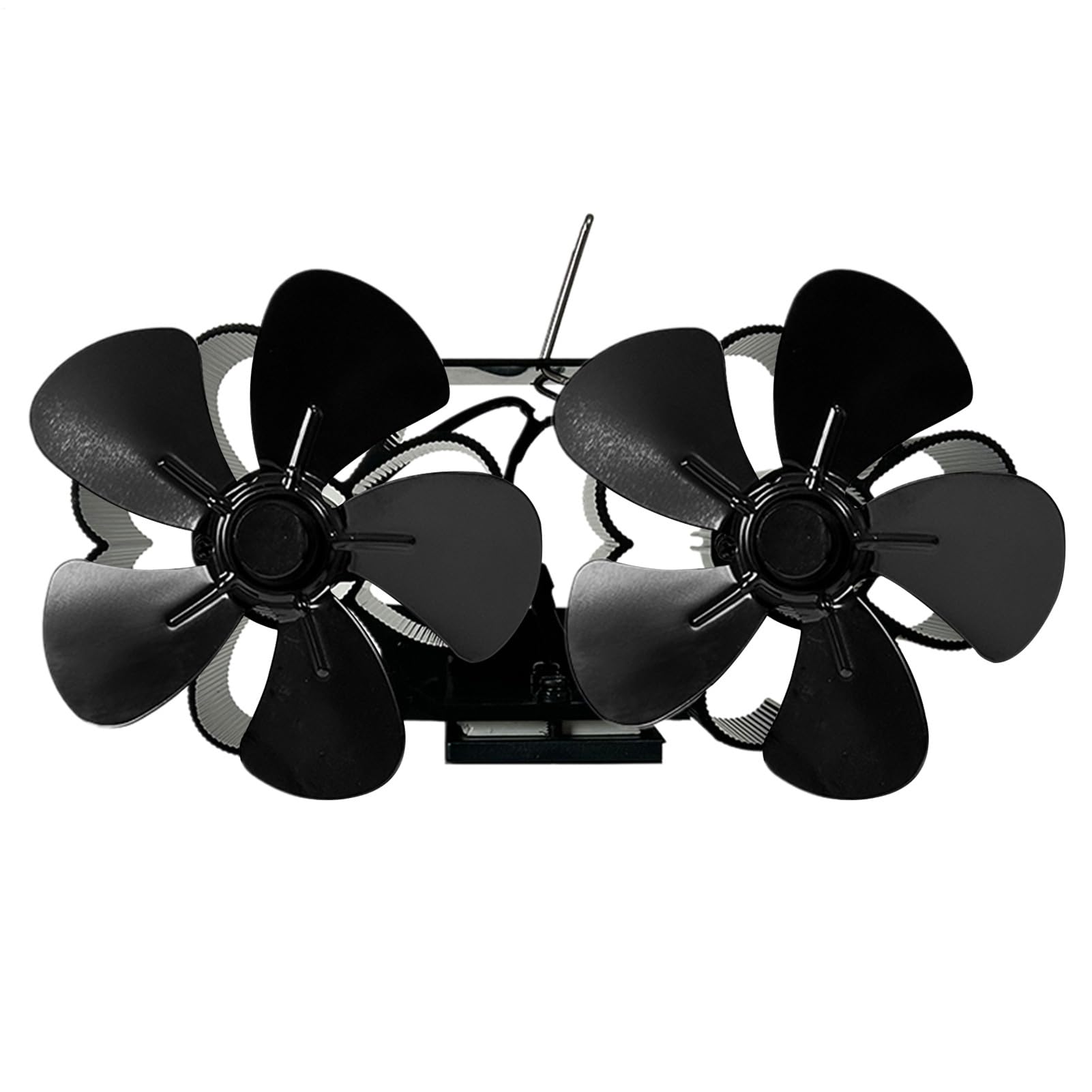 Ventilatore Termico Per Stufa A Legna Protezione Da Surriscaldamento | Ventilatore Attivato Dal Calore Circolazione D'Aria Calda Per Stufe A Pellet, Legna, Car