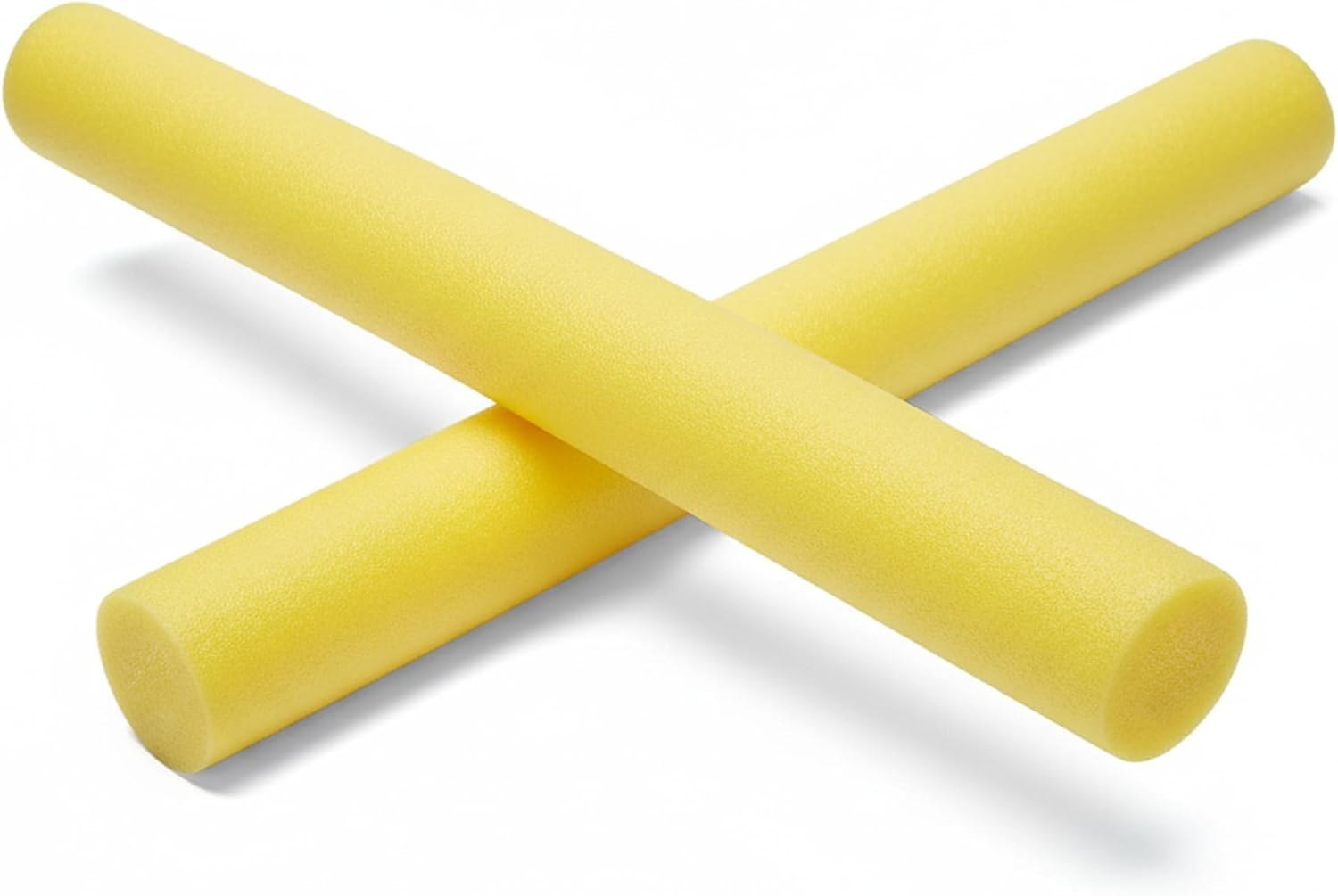 Pool Noodle High Buoyancy Swimming Noodles for Adults & Kids 2-Pack 60-Inch Foam Floats for Pool Training and Water Play Yellow Noodle Swimming Noodles Foam..