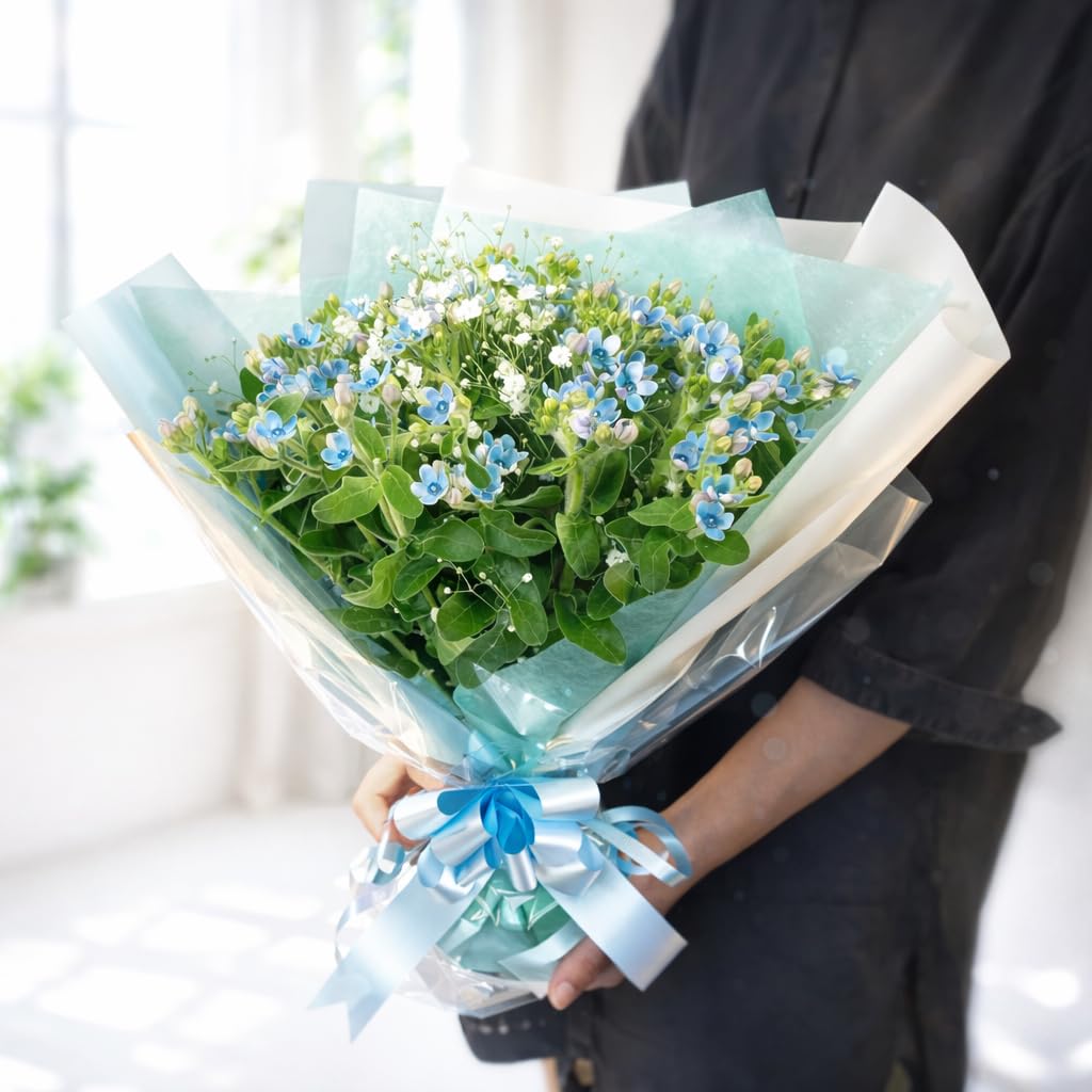 Amazon｜BisesFlower(ビズフラワー)【クール便出荷】【星形 ブルー