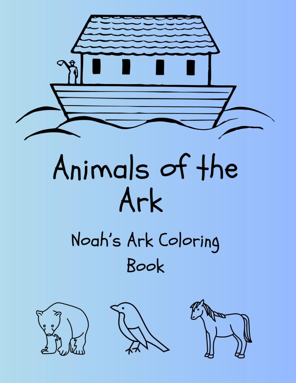 Animals of the Ark Coloring Book