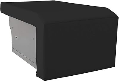 Covers & all Built in Grill Side Burner Cover 12 Oz Waterproof - 100% Weather Resistant Grill Cover with Air Pocket & Elastic for Snug Fit (13