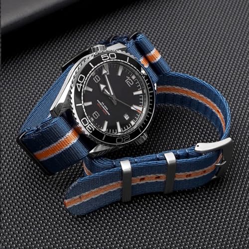 Image of Military Ballistic Nylon Watch Band Heavy Buckle 18mm 20mm 22mm 24mm Thick G10 Premium Nylon Watch Bands Smart Watch Replacement Band Strap for Men Women
