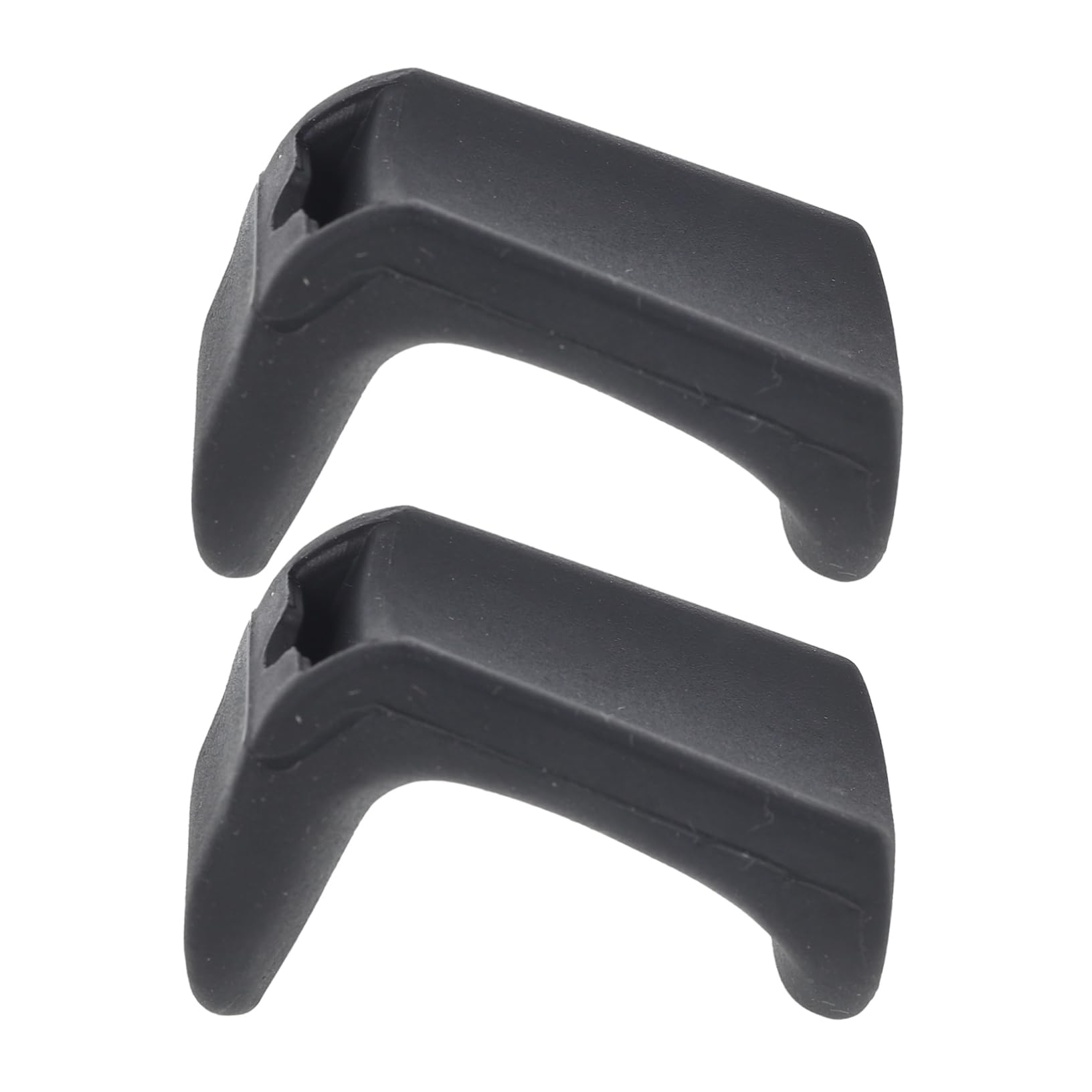 HANABASS Replace Your Old Clarinet Supply 2pcs Black Rubber Finger Rest Covers for Clarinet