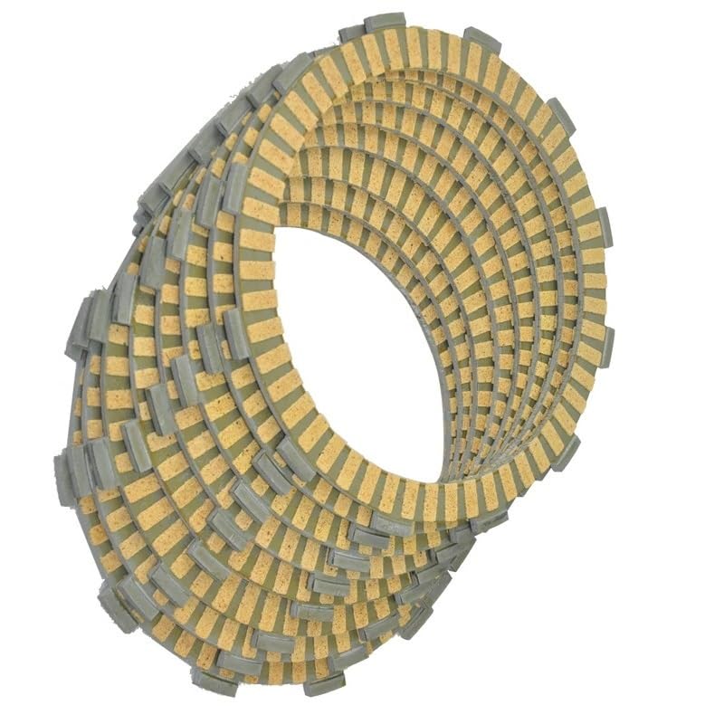 Plaques de friction d'embrayage pour moto VT1300 VT1300C VTX1300C R S en kit de 8 pièces