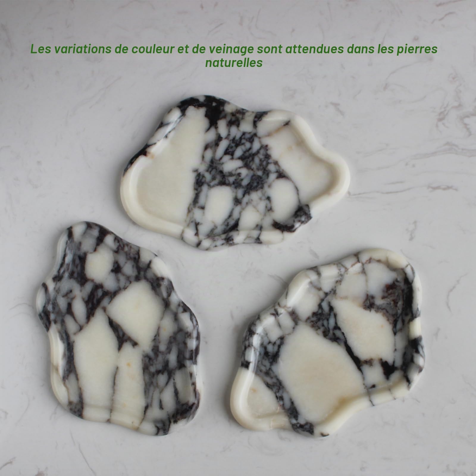 Nawgnail Plateau en Forme de Nuage en marbre - pour Bijoux, bagues et clés - Décoration d'intérieur - Cadeau pour Femme (Alto calacatta)