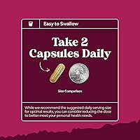 Vista 7 de D - Cápsulas de manosa para la salud del tracto urinario, D-manosa de alta potencia con jugo de arándano en polvo y diente de león para la salud