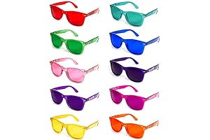 Color Therapy Glasses 10 Pack: Illuminate Your Well-Being with Chromotherapy