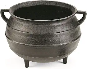 Caldeirão Ferro Tradição Tripé 10 Litros S/Tampa - Panela Mineira