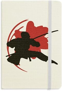 Caderno Asiático Samurai Sakura Silhouette Asia Capa rígida Diário Clássico  Diário A5 | Amazon.com.br