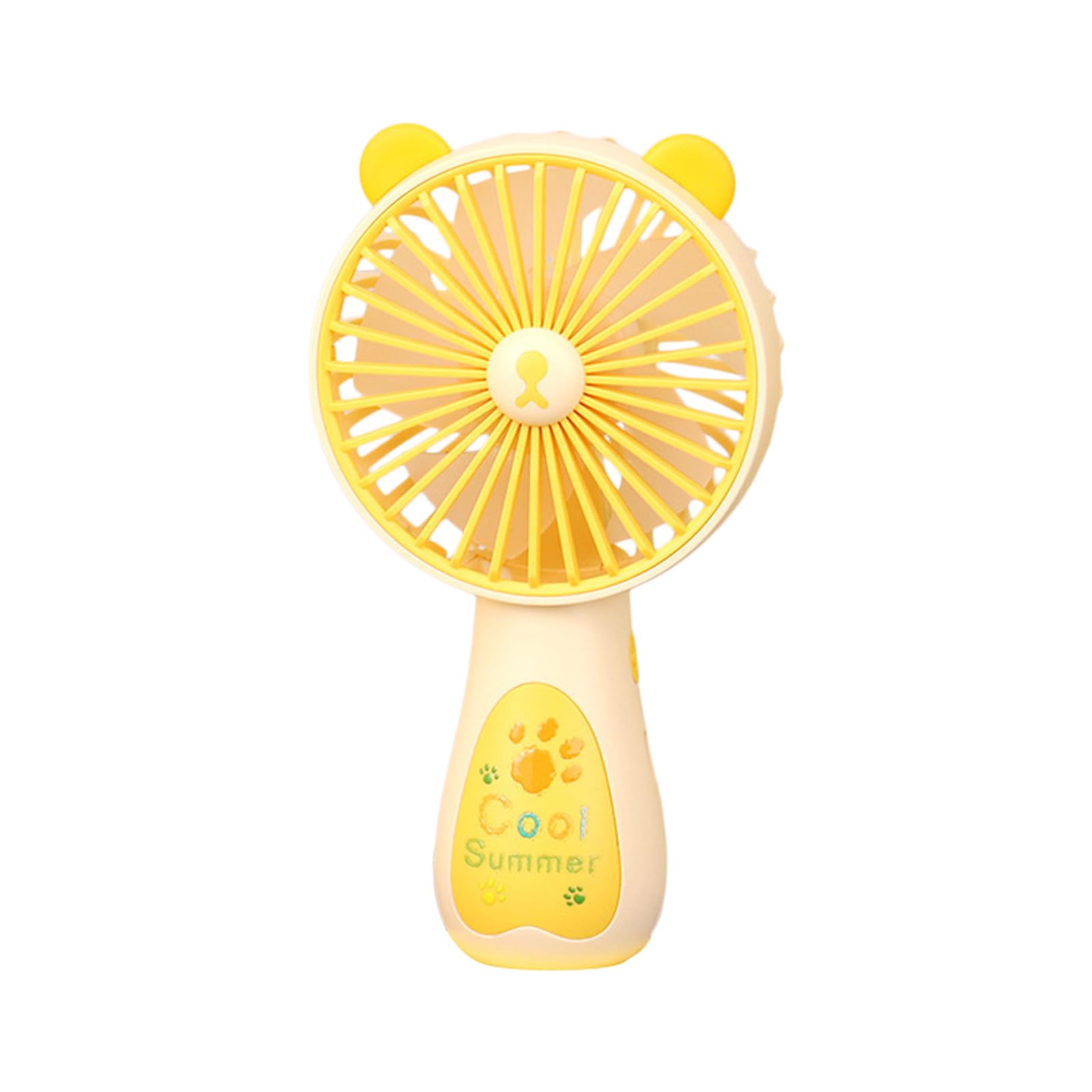 kokdid Fan Handheld Powerful Small Air Blower 3 Speed Rechargeable Air Blower Cooling for Home Outdoor Portable Small