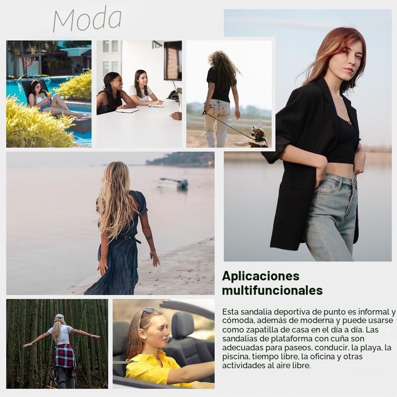 ziitop Sandalias Mujer Verano Comodas Sandalias Ortopedicas para Mujer Deportivas Sandalias de Caminar Punta Abierta Sandalias Trekking Zapatos Verano Planas Sandalias de Playa