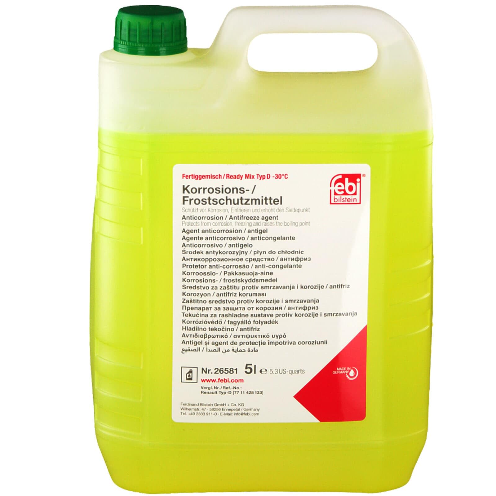 Febi Bilstein 2x 26581 Frostschutz (10 L)