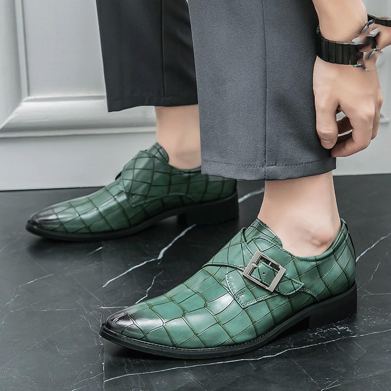 Slip on Men Dress Shoes Men Oxfords Fashion Business Dress Men Shoes Classic Men's Suits Shoes Hasp Formal Leather Shoes for Men3