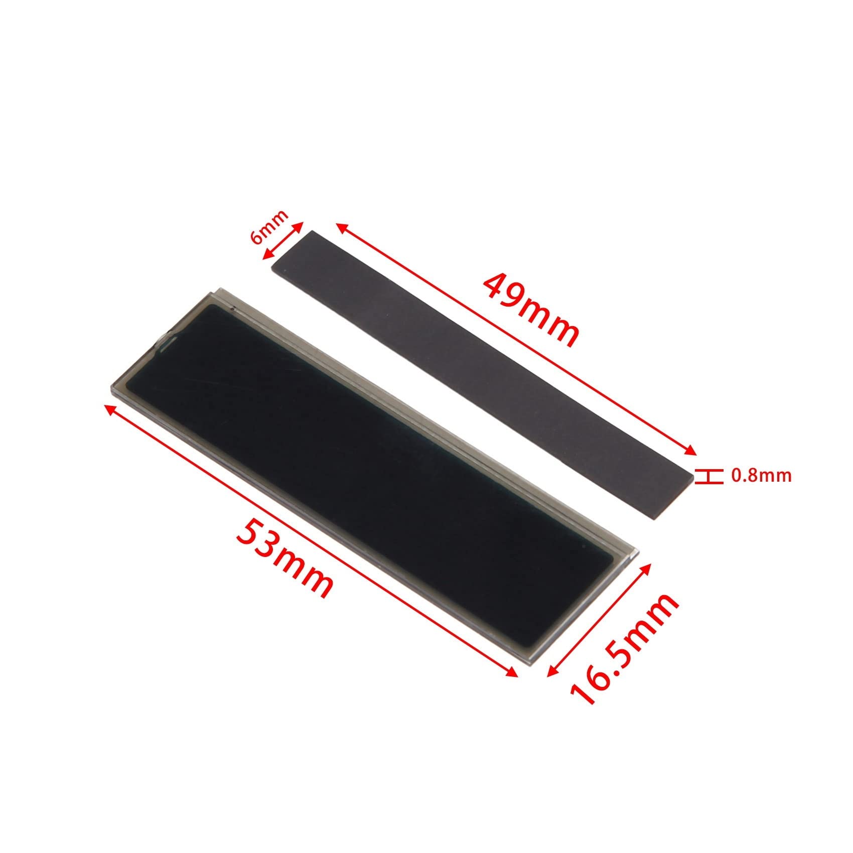 Écran LCD 6 boutons pour voiture E28 E30 OBC 325I 318I 325Ix 528 525I 535I 62131377803