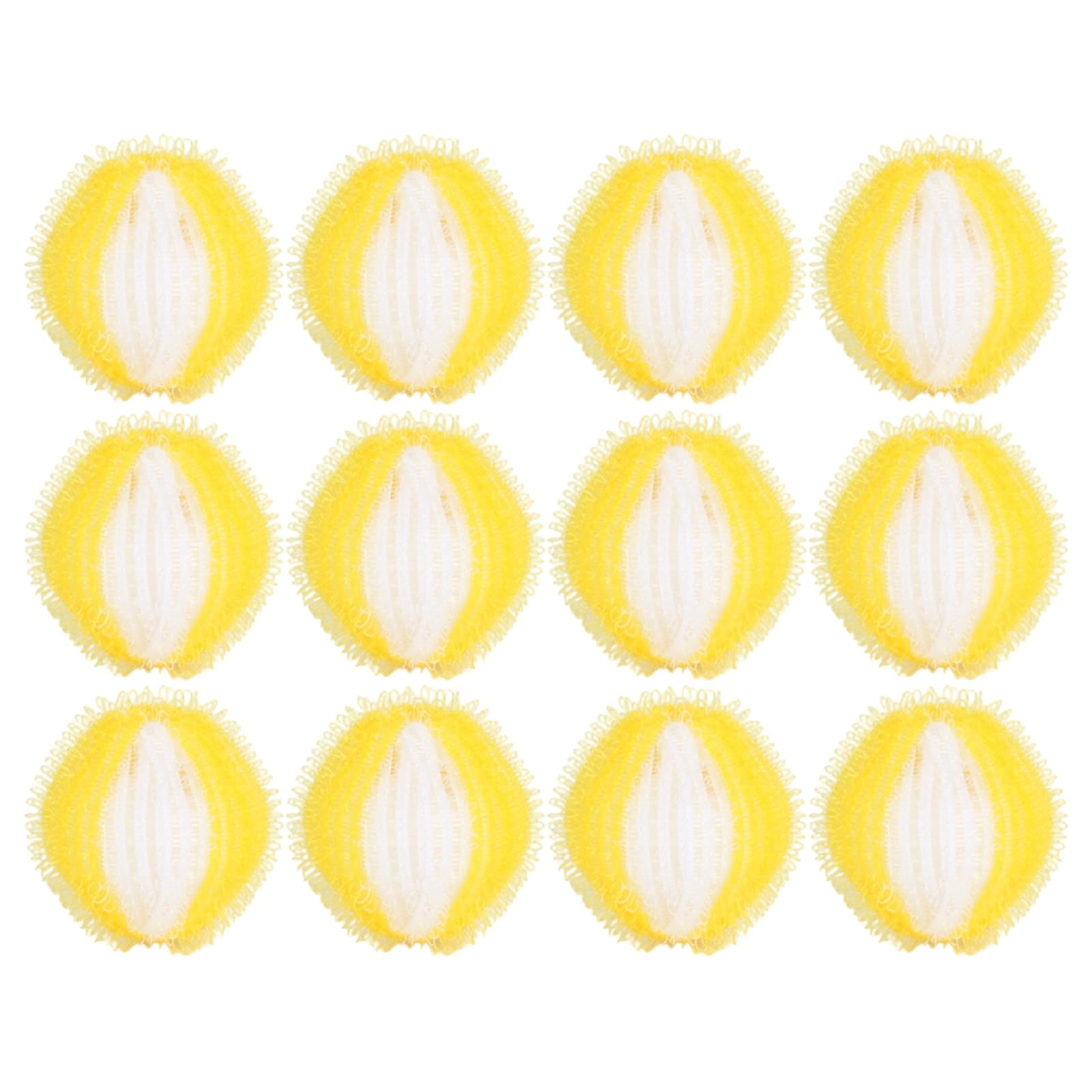 Laundry Balls, Tumble Dryer Accessories, 12Pcs Reusable Anti-Hair Clothes Catching Washing Filter Balls, Hair Filter Tool for Clothing, Linen and Bedding G