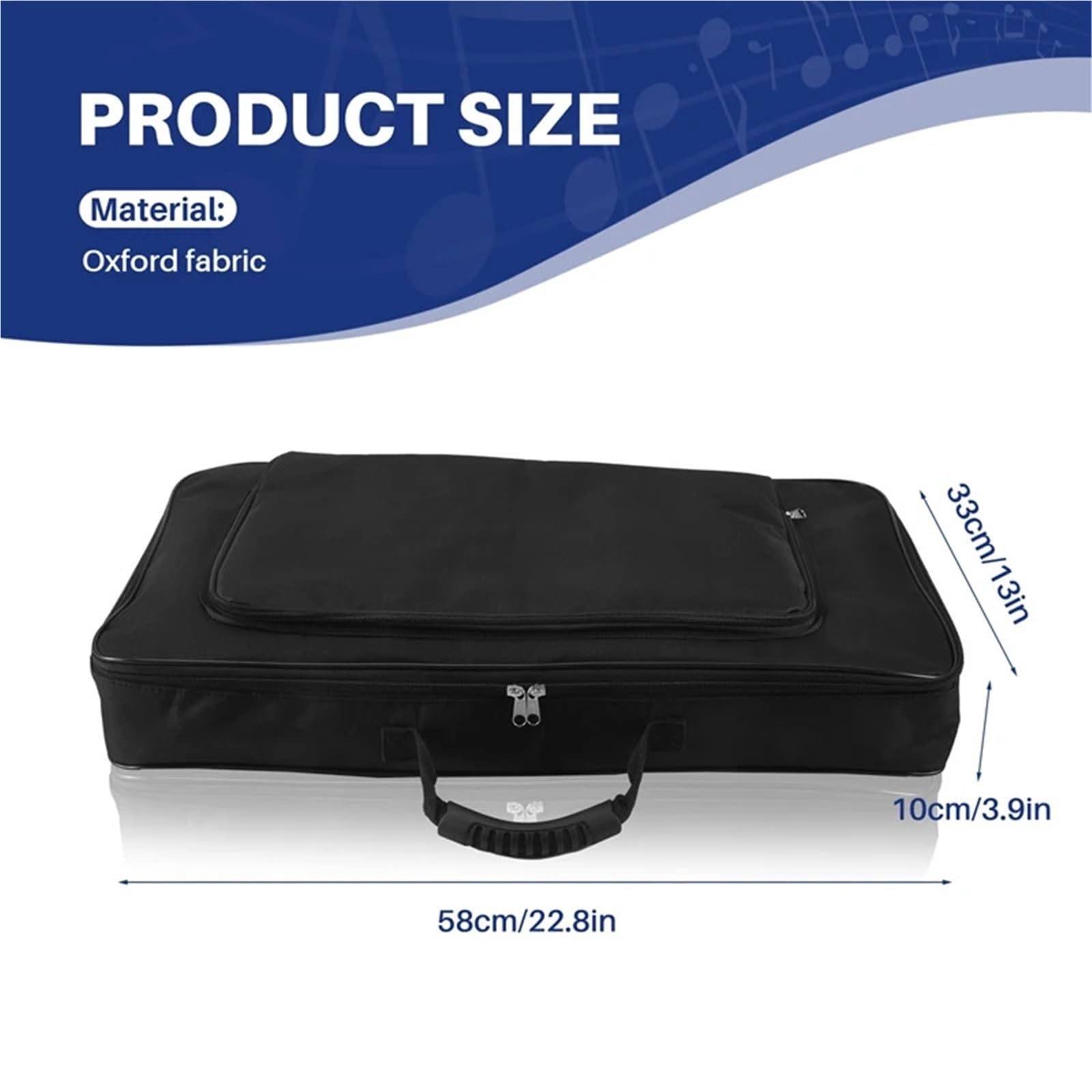 Gitarren Pedal Tasche Große Gitarren-Pedaltasche, tragbare Effekte-Pedal-Board-Hülle, Pedalboard for Gitarrenpedale, Universaltasche FüR Gitarre