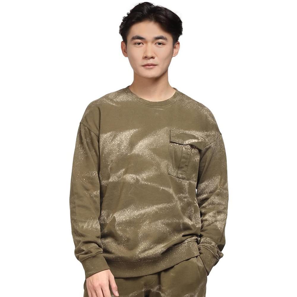 Jack & Jones Men Jogging Suit Cotton Regular Fit Roundneck Sweatshirt in neutral