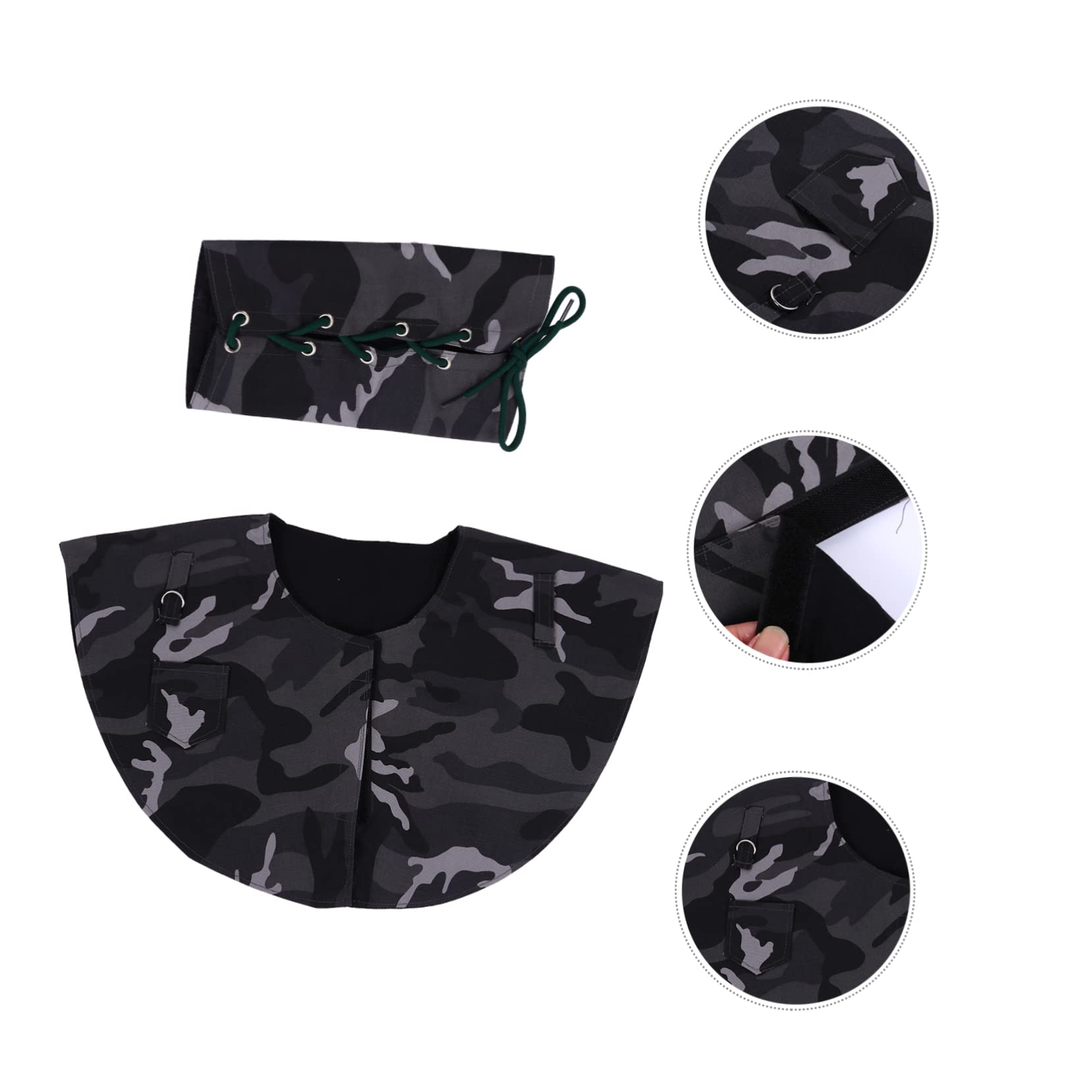 KESYOO 2pc Bird Shoulder Arm Protection Set Scratch Parrot Diaper Pad Bird Shawl for Conure