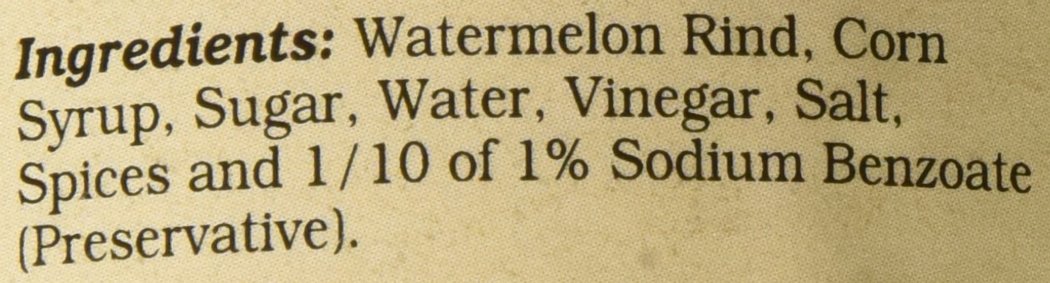 Jake and Amos Pickled Sweet Watermelon Rind Jars, 16 Ounce - 2 pack