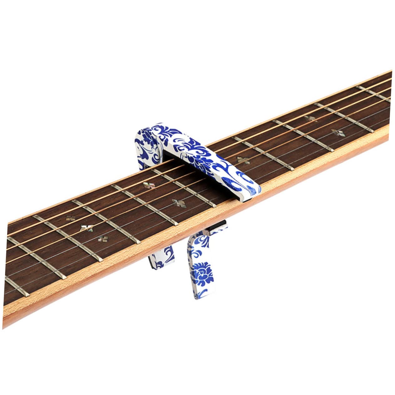 Yardwe 4 Piezas cejilla de guitarra accesorio de guitarra s electricas capo acústica bajo cejilla electrica accesorios de Metal