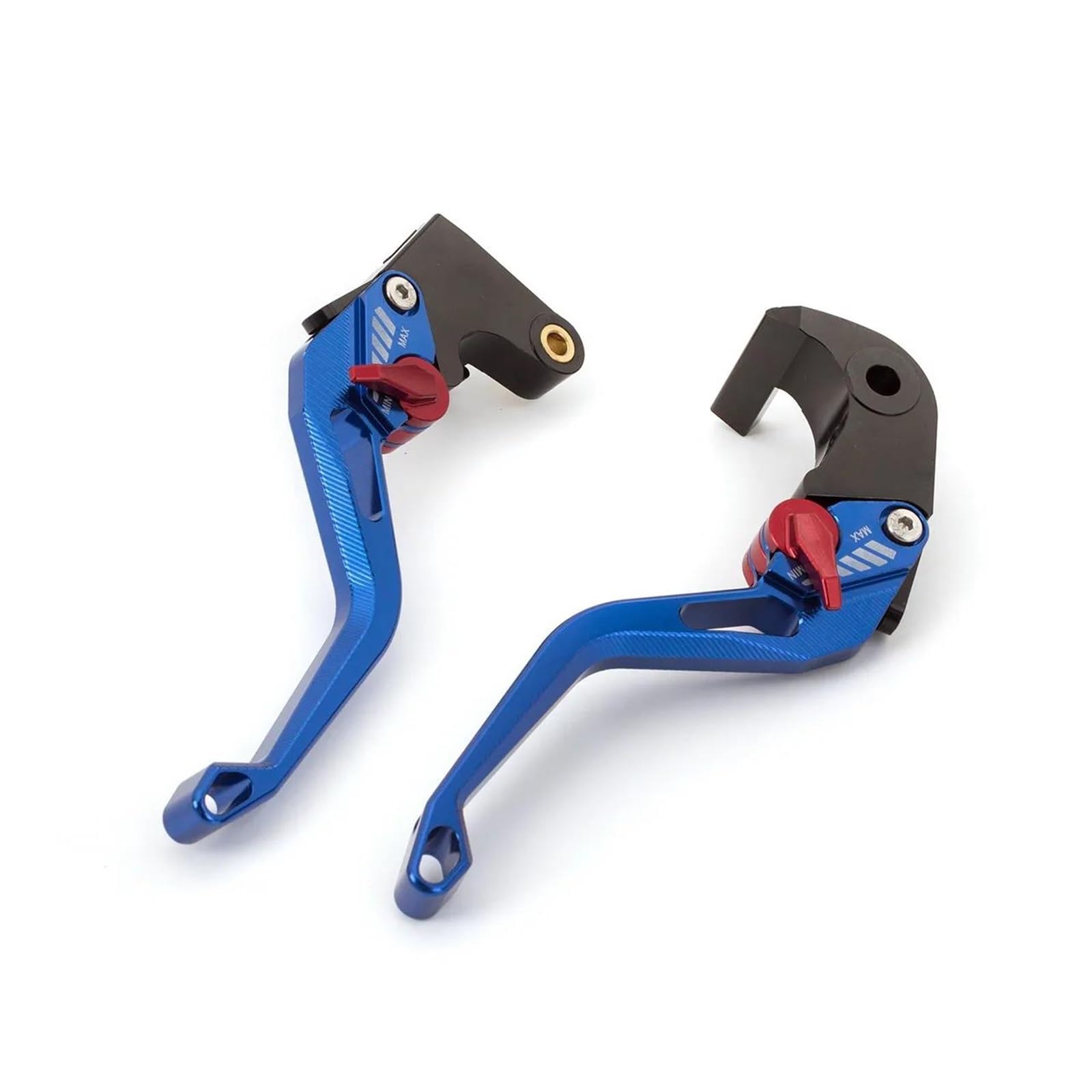 Rvevfbkbal Blue Motorcycle Adjustable Brake Clutch Lever Handles For Z1000 Z1000sx 2007-2016 Z750r Zx10r Zx6r 636(Blue)