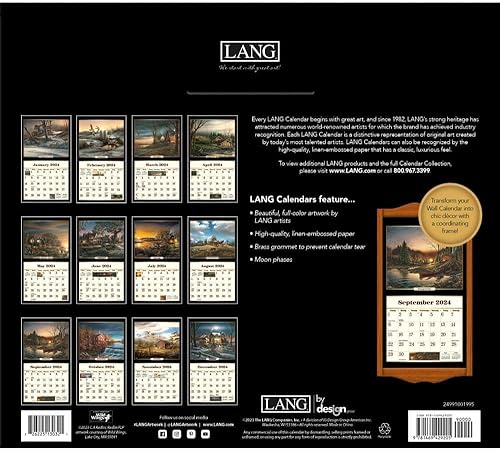 Miniatura 2 de Terry Redlin - Calendario de pared 2024