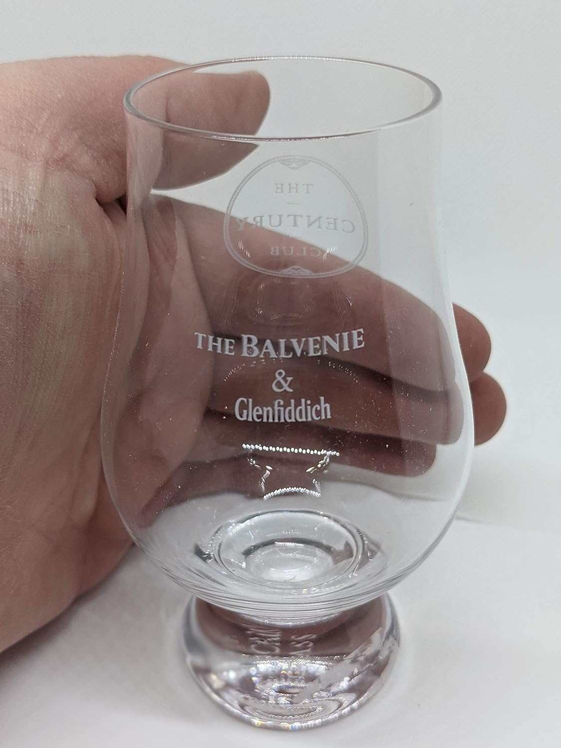 Glenfiddich The Century Club Glass Balvenie Scotch Whiskey Signature Glass