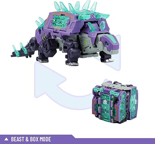 Miniatura 6 de 52TOYS BEASTBOX - Figura de acción de dinosaurio para deformación, juguetes de conversión en mecha y cubo, regalo perfecto de fiesta de cumpleaños