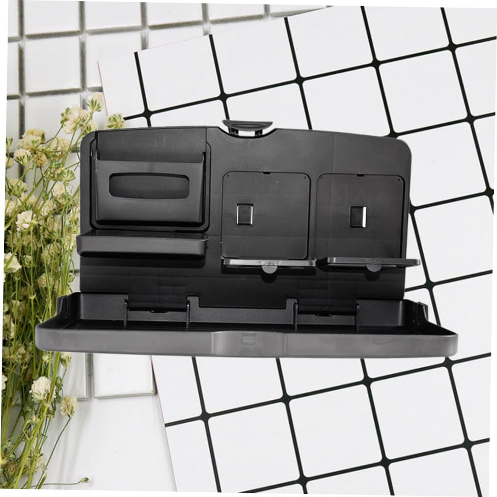 Table de rangement pliable pour siège qui évite les boissons renversées